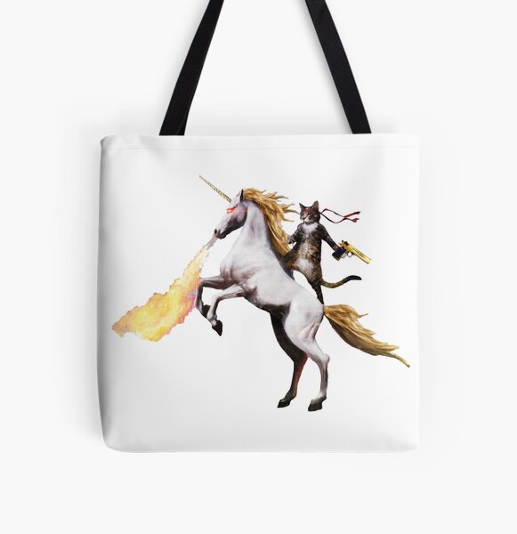 Bitch Please I Ride A Unicorn Shopper Tote Bag Funny Hipster Fashion Bags 