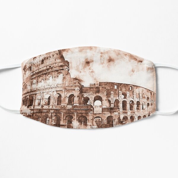 Colosseum, Rome Flat Mask