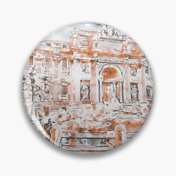 Item preview, Trevi Fountain designed and sold by AM FineArtPrints.