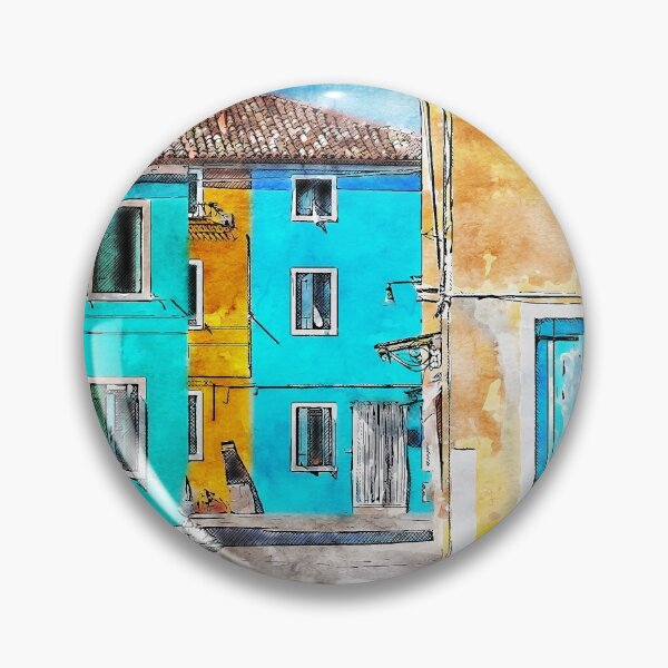 Item preview, Burano, Italy designed and sold by AM FineArtPrints.
