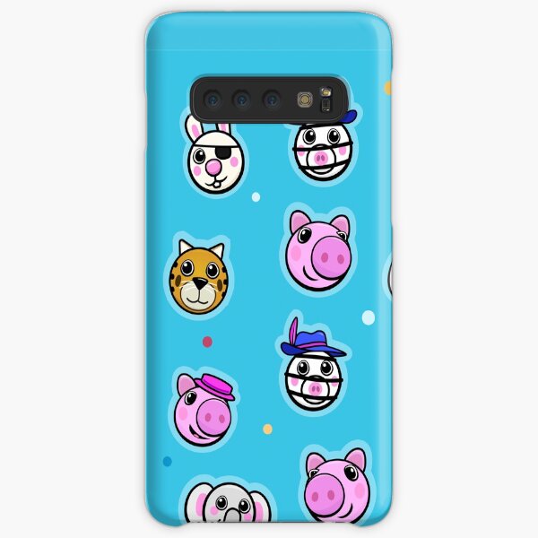 Piggy and friends - Blue Samsung Galaxy Snap Case