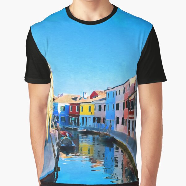Burano, Italy Graphic T-Shirt