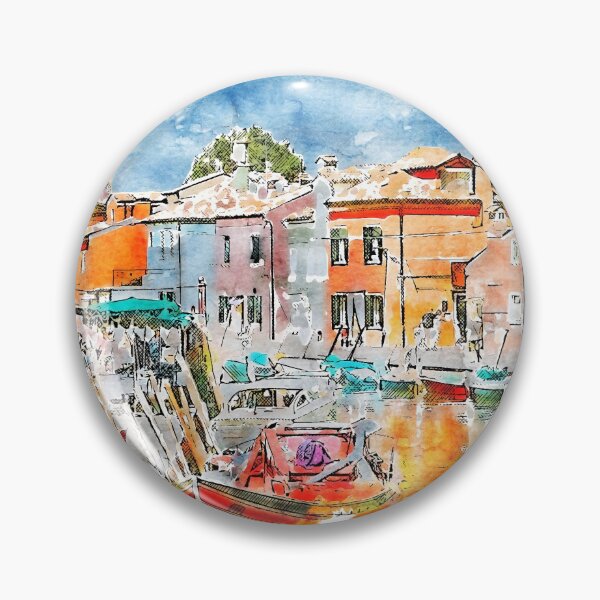 Item preview, Burano, Italy designed and sold by AM FineArtPrints.