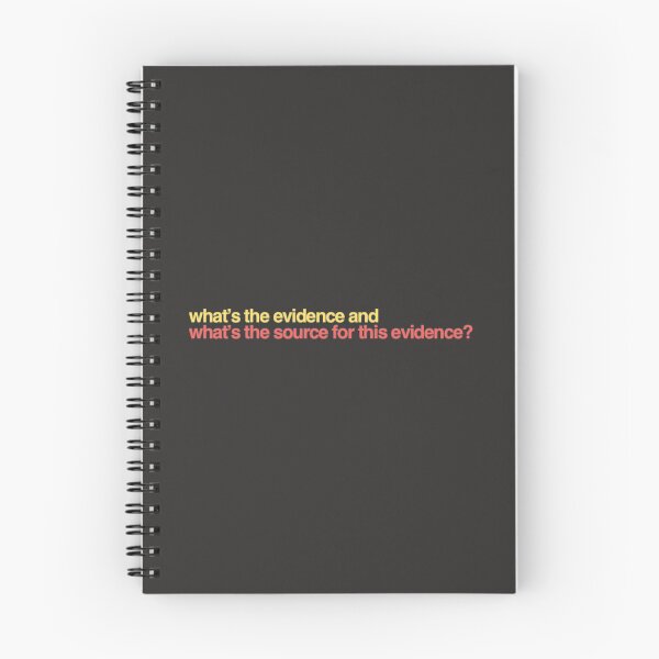 Item preview, What’s the evidence and what’s the source for this evidence? designed and sold by weavernap.