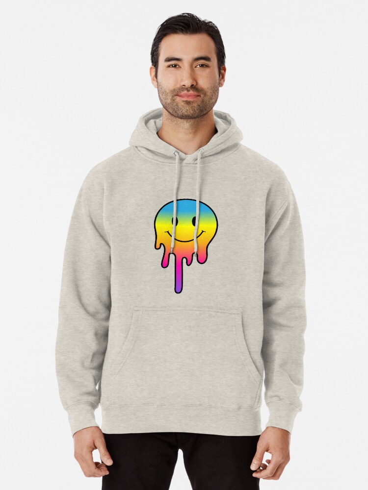 dripping rainbow hoodie