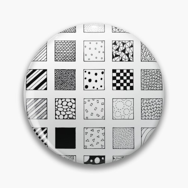 Item preview, doodle pattern squares designed and sold by nabiisalive.