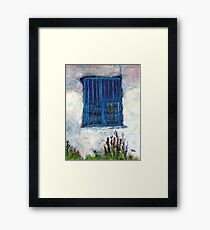 Greek Facade Framed Print