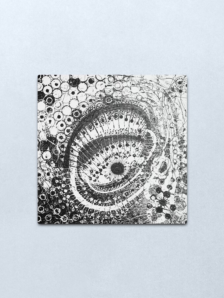 Alternate view of Eye of the Storm Metal Print