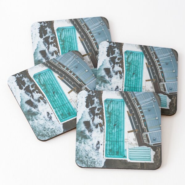 Item preview, Sydney Bondi Beach Icebergs pool from above designed and sold by michieldros.