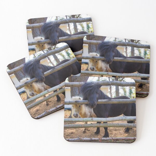 Item preview, Pair of Miniature Horses designed and sold by colorfulbundles.