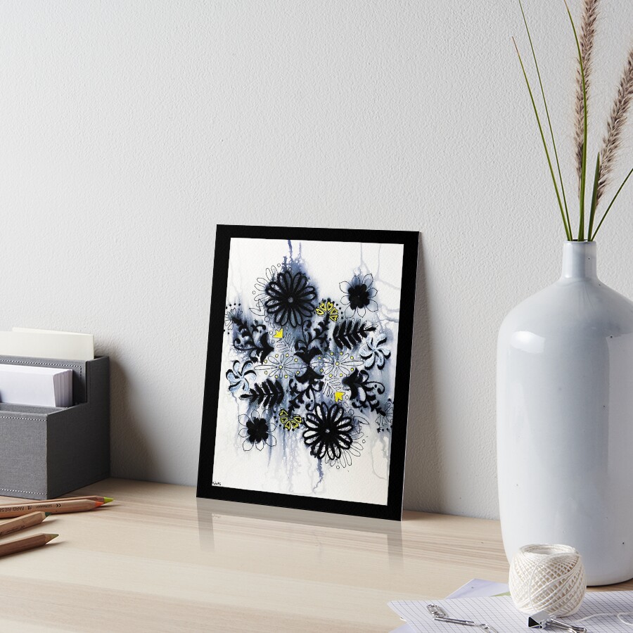 The Drip Art Board Print