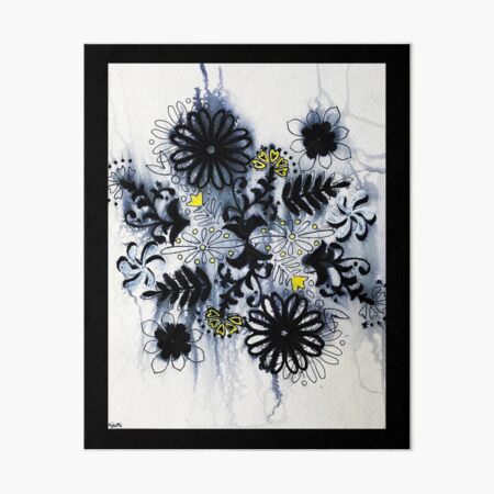 The Drip Art Board Print