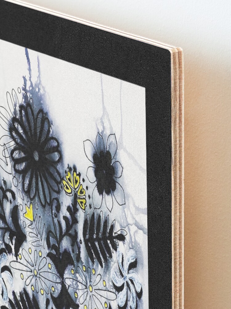 Alternate view of The Drip Mounted Print