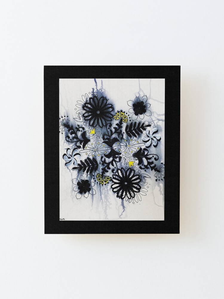 Alternate view of The Drip Mounted Print