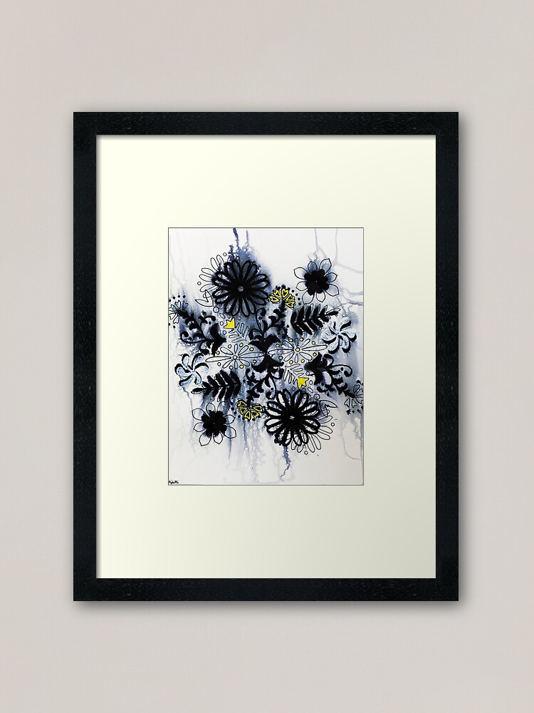 Alternate view of The Drip Framed Art Print