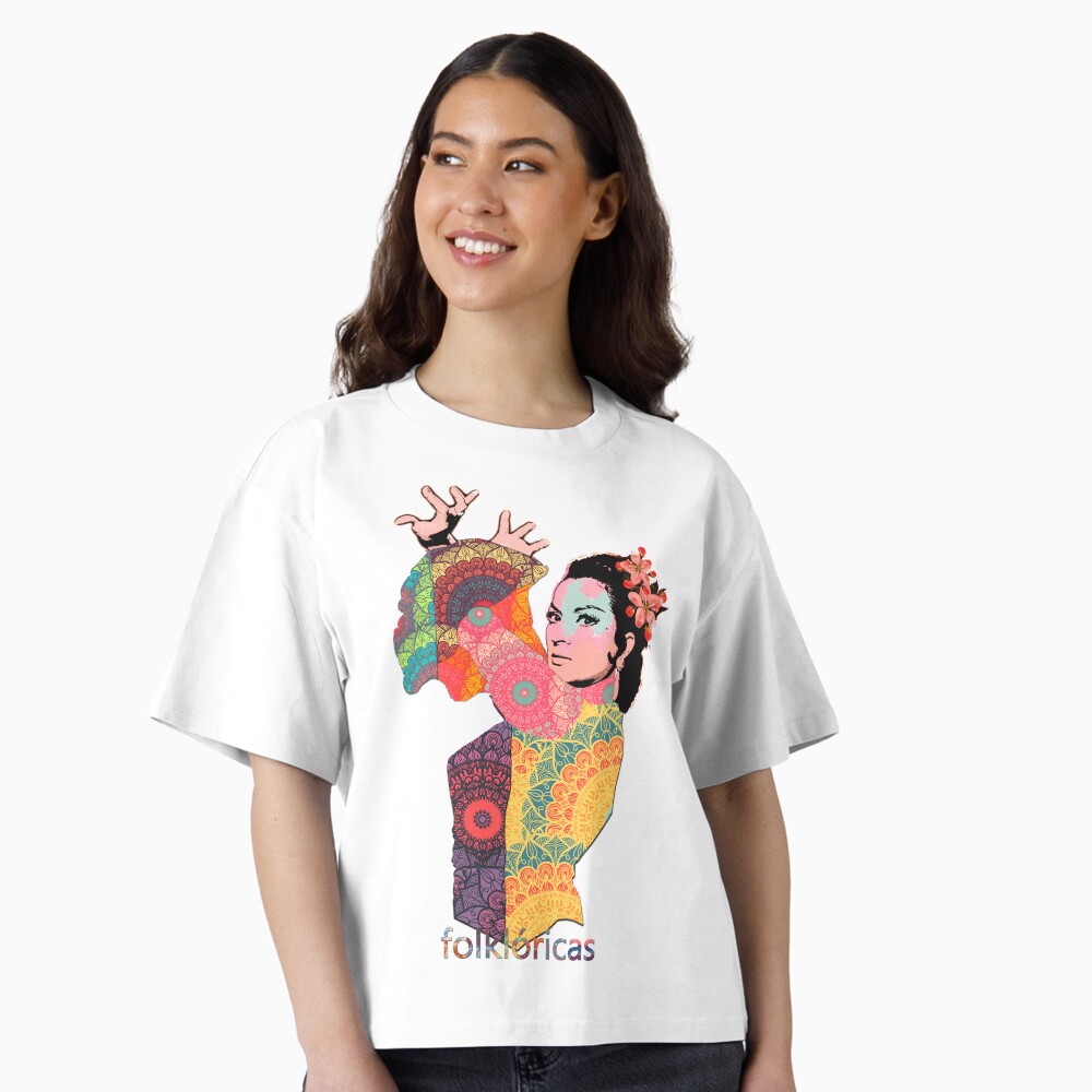 Vista previa del artículo con la obra «Camiseta holgada boxy», diseñado y vendido por danimota.