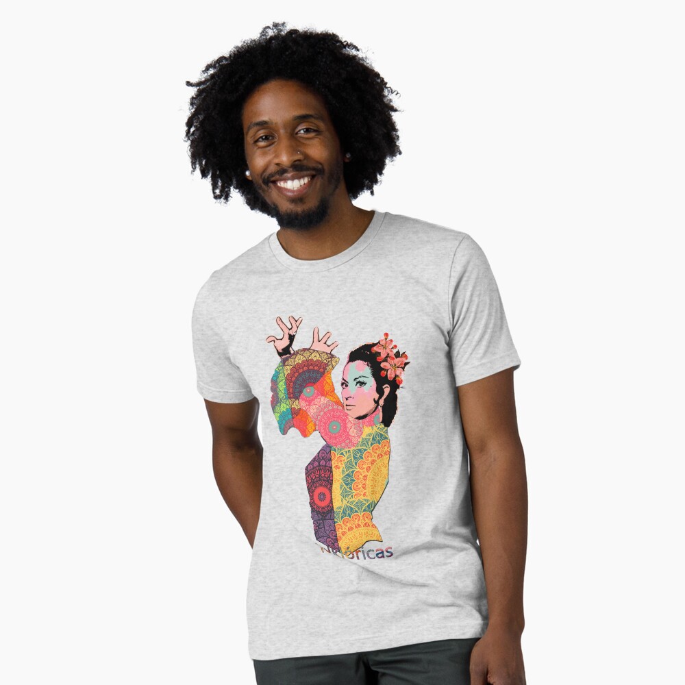 Vista previa del artículo con la obra «Camiseta de tejido mixto», diseñado y vendido por danimota.