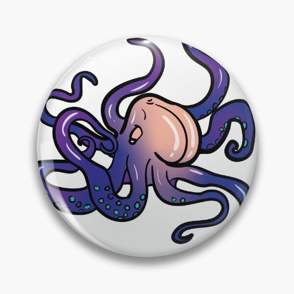 Item preview, Butt-faced Octopus designed and sold by Butts-A-Livin.