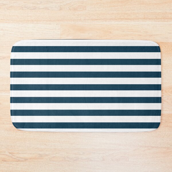 Item preview, navy blue stripes designed and sold by ImagineKaye.