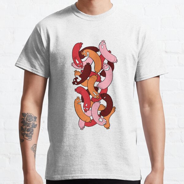 Flying sausages Classic T-Shirt