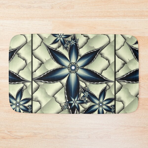 Item preview, Vintage Blue Flowers designed and sold by pinkal.