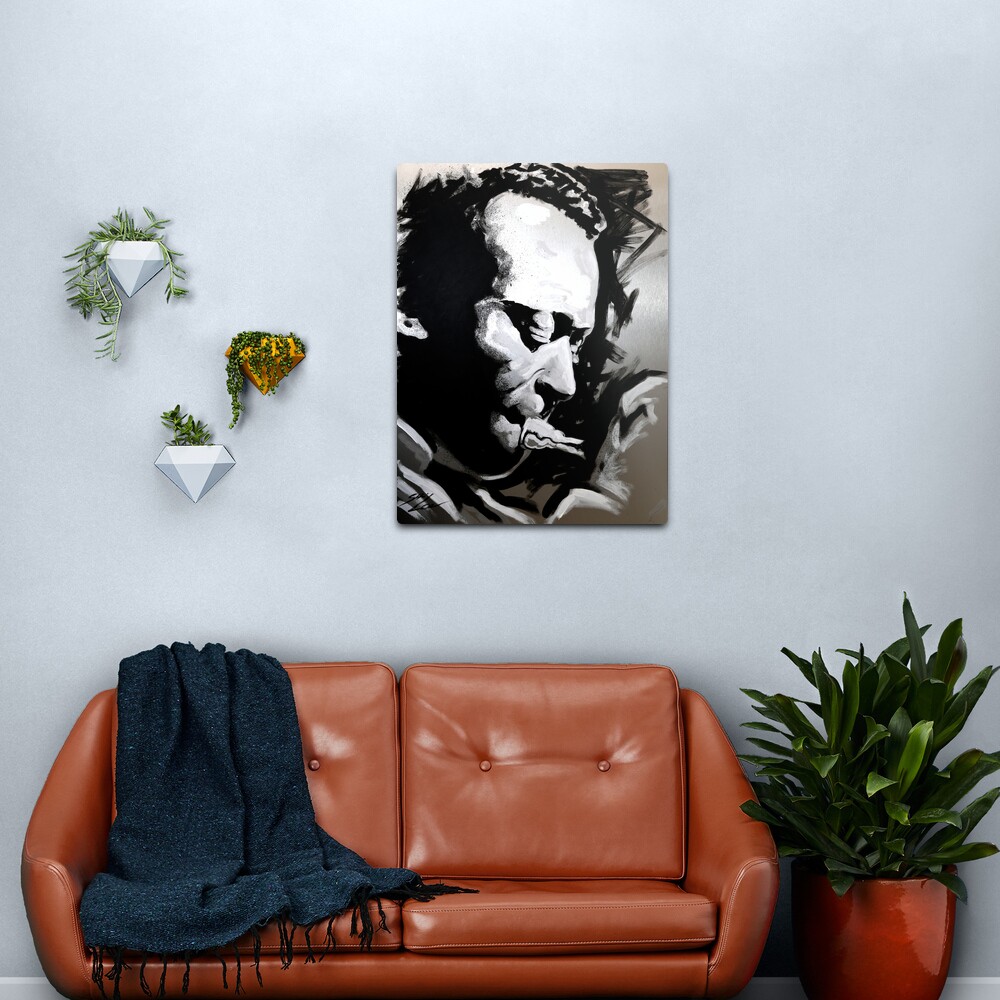 Trumpet and All That Jazz Music Legend Metal Print