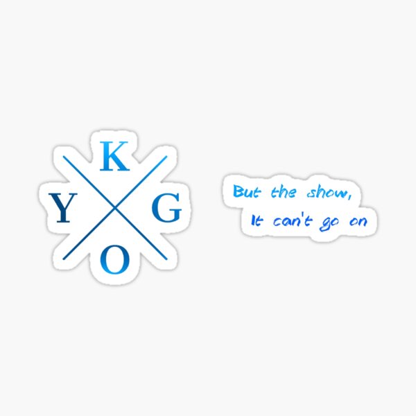 Kygo Aufkleber Sticker