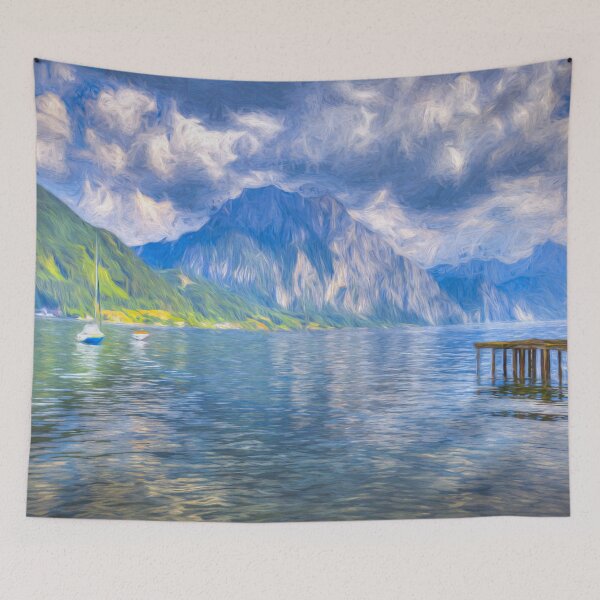 Item preview, Summer Alps Lake designed and sold by Londonimages.