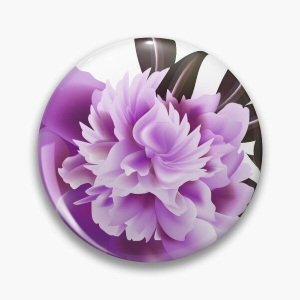 Item preview, Chinese ink painting - purple peony peony - purple designed and sold by Kallandra.
