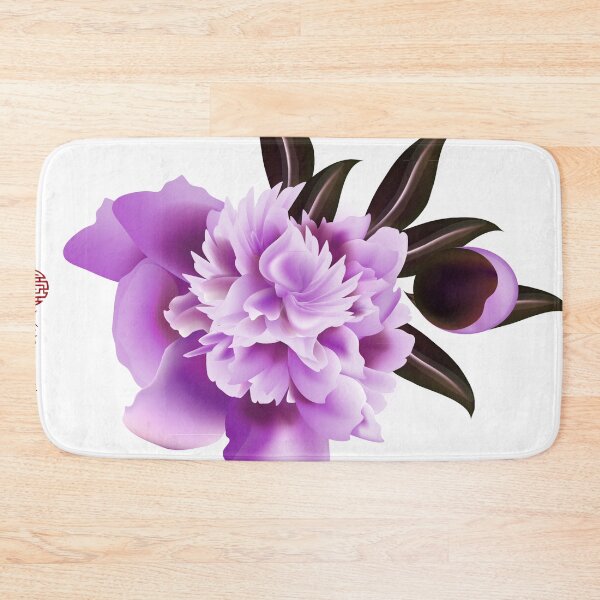 Item preview, Chinese ink painting - purple peony peony - purple designed and sold by Kallandra.
