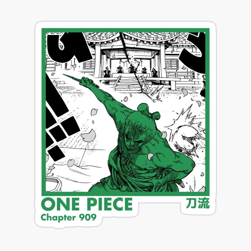 Zoro Ittoryu Chapter 909 One Piece Scarf By Chumbo21 Redbubble