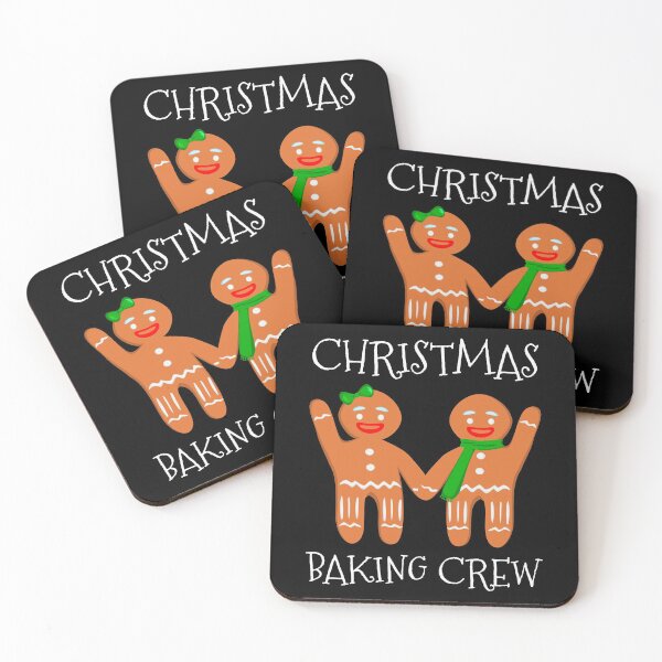 Item preview, Christmas Baking Crew - Funny Vintage Xmas Gingerbread Man Gift designed and sold by r-silver.