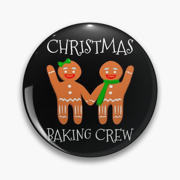 Item preview, Christmas Baking Crew - Funny Vintage Xmas Gingerbread Man Gift designed and sold by r-silver.