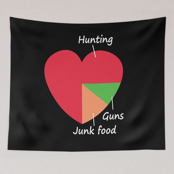 Item preview, hunting guns junk food Gift for Husband designed and sold by skulltshirt.