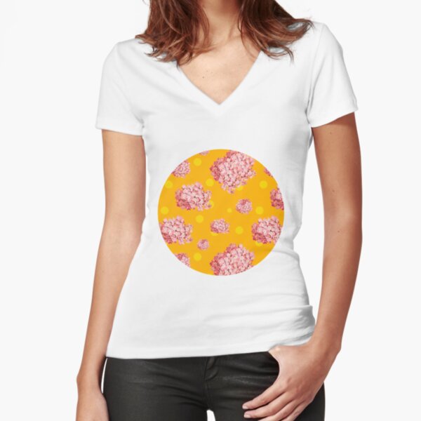 Fitted V-Neck T-Shirt