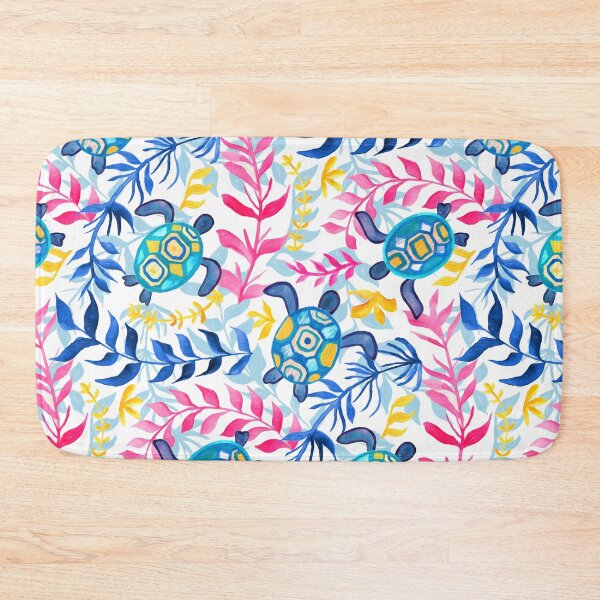 Item preview, Vibrant Gouache Sea Turtles  designed and sold by TigaTiga.