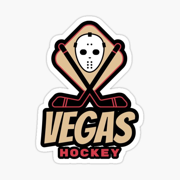 Las Vegas Golden Knights Team NHL National Hockey League Sticker Vinyl  Decal Laptop Water Bottle Car Scrapbook (4 inch Sticker)