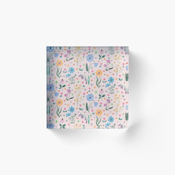 Item preview, Spring Garden Tossed Pattern, Light Background designed and sold by Dani Reber.