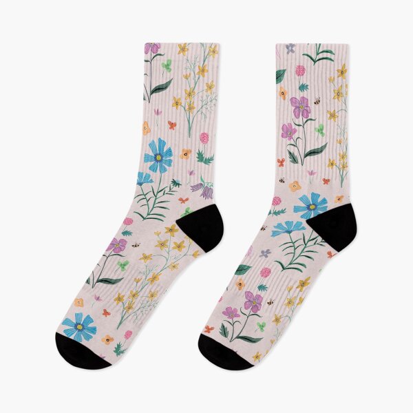 Item preview, Spring Garden Tossed Pattern, Light Background designed and sold by Dani Reber.