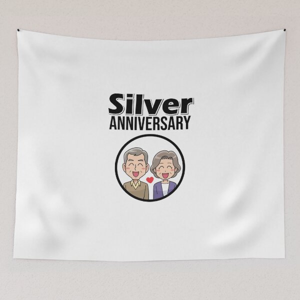 Item preview, Silver anniversary designed and sold by Cutebutfunny.