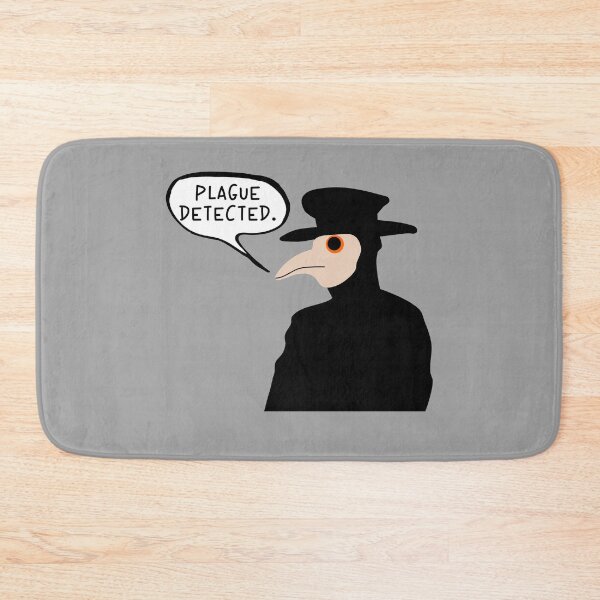 Item preview, Plague Detected Plague Doctor designed and sold by PlagueCity.