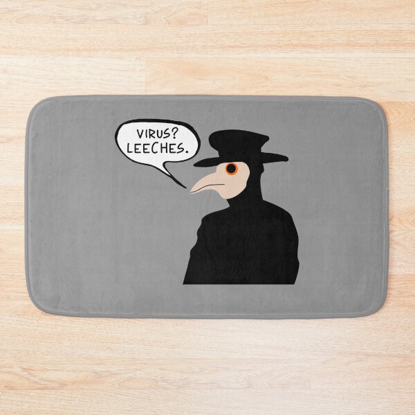 Item preview, Virus? Leeches Plague Doctor designed and sold by PlagueCity.