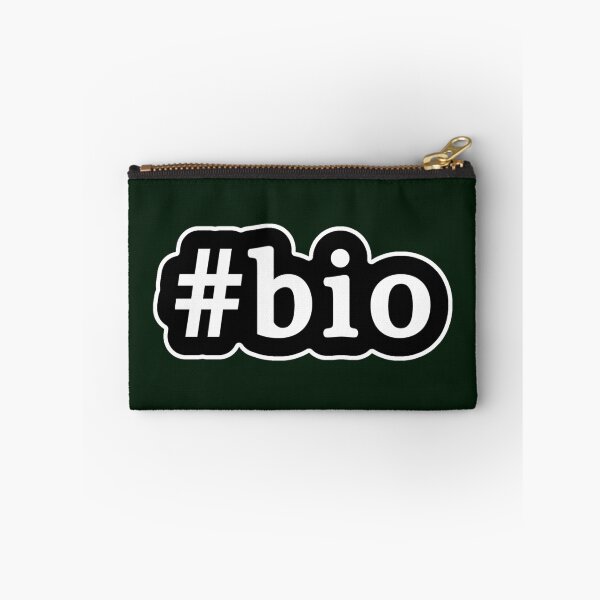 Item preview, Bio - Hashtag - Black & White designed and sold by Graphix.