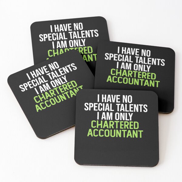 Item preview, i have no special talents i am only chartered accountant funny gift accounting designed and sold by alaechamlal.