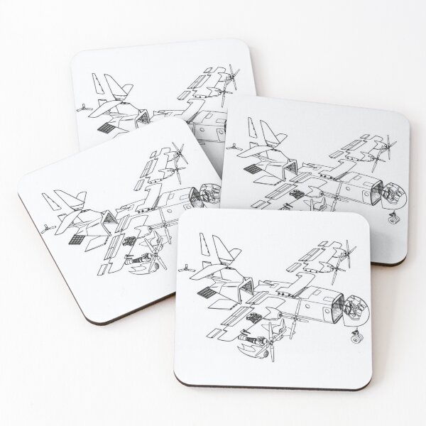 Item preview, Plane - LTV XC-142 Experimental Aircraft  designed and sold by zyeuxo.