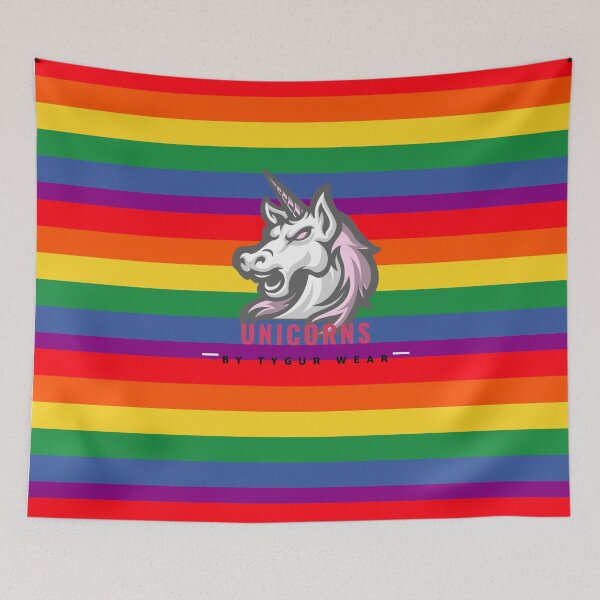 Item preview, Unicorn Fans Unite! Rainbow and Unicorns bright and colourful. Unicorn lovers. Pride clothing and Items.Unicorn gifts. designed and sold by TygurWear.