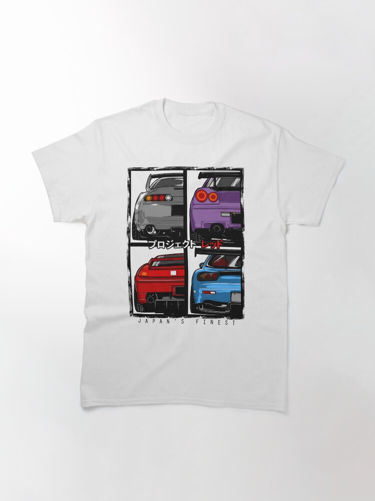 Alternate view of Japans Finest | Supra | R34 | NSX | FD3S RX7 Classic T-Shirt