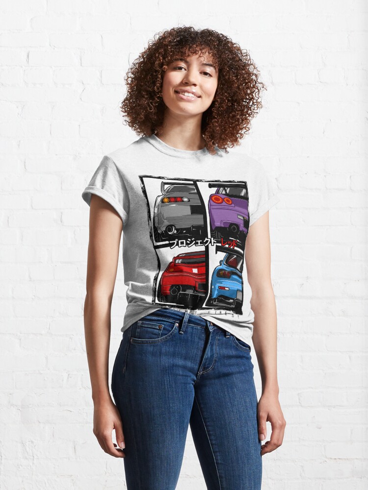 Alternate view of Japans Finest | Supra | R34 | NSX | FD3S RX7 Classic T-Shirt