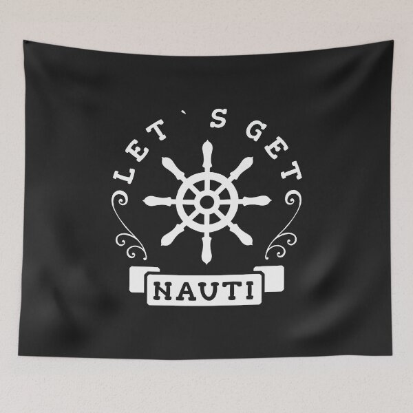 Item preview, steering wheel, nautics funny saying, gift idea designed and sold by Kuma518.