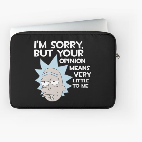 Laptoptaschen Rick Und Morty Zitate Redbubble